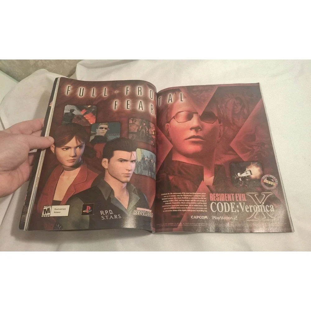 EGM Electronic Gaming Monthly 146 Sept 2001 Final Fantasy X Resident Evil CV AD